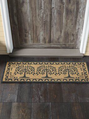 New Willow Trees outdoor coir Rug 48 inch -